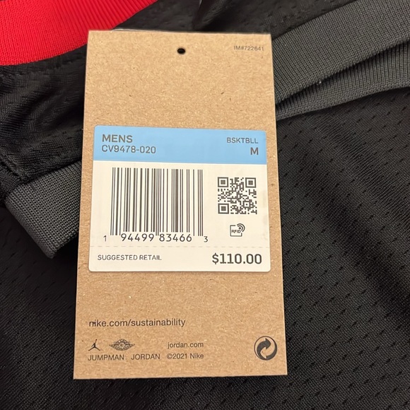 Houston Rockets Jalen Green Black 2021/22 Swingman Jersey - Statement Edition - Picture 4 of 5